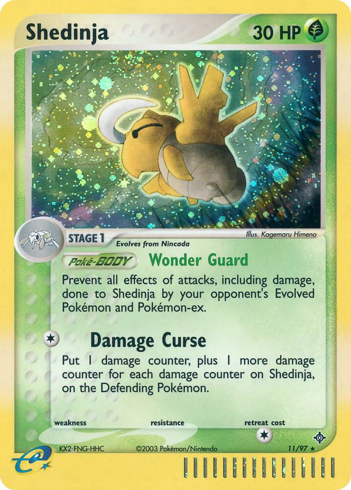 Shedinja - 11/97 - Holo Rare