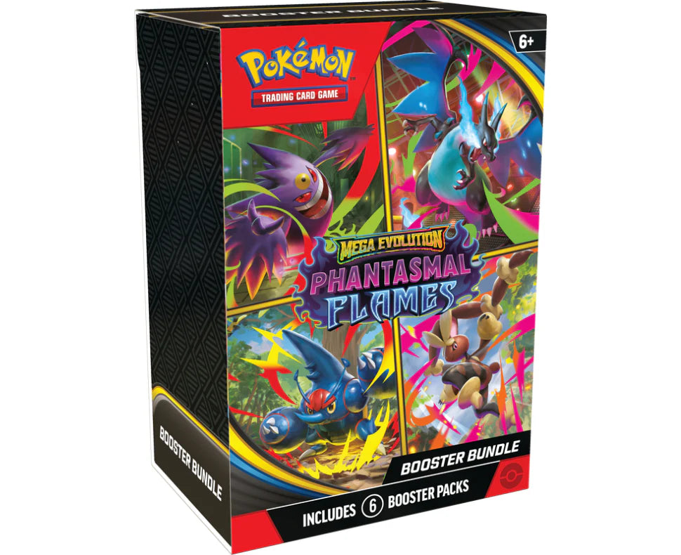 POKEMON ME02 PHANTASMAL FLAMES BOOSTER BUNDLE