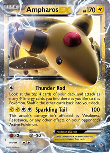 Ampharos EX - 27/98 - Ultra Rare