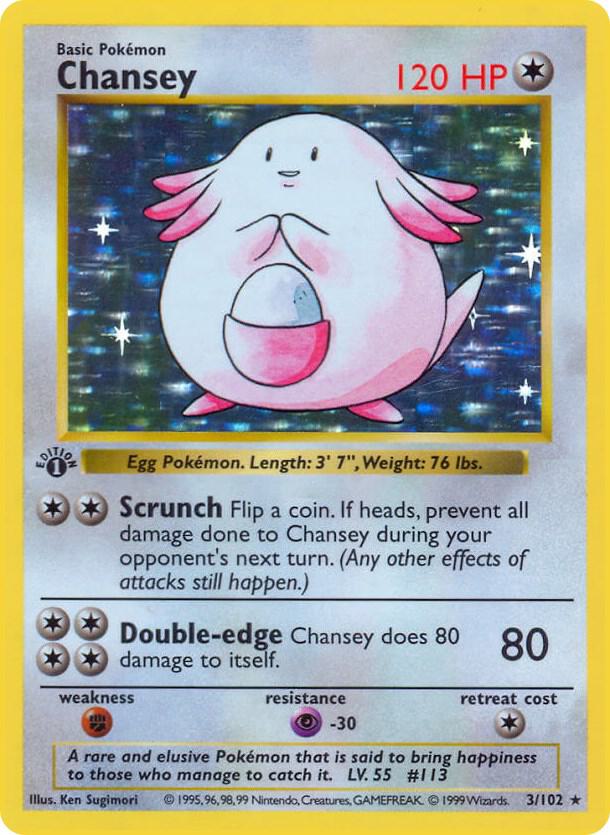 Chansey - 003/102 - Holo Rare