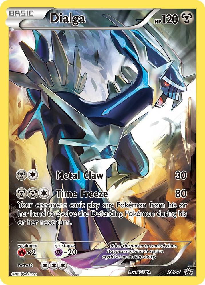 Dialga (Full Art Promo) - XY77 - Promo