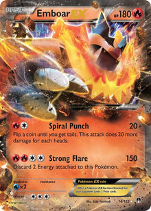 Emboar EX - 14/122 - Ultra Rare