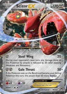 Scizor EX - 76/122 - Ultra Rare