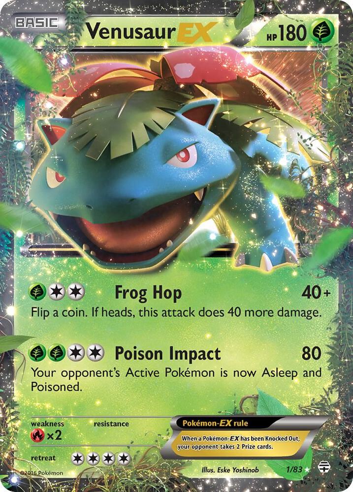 Venusaur EX - 1/83 - Ultra Rare
