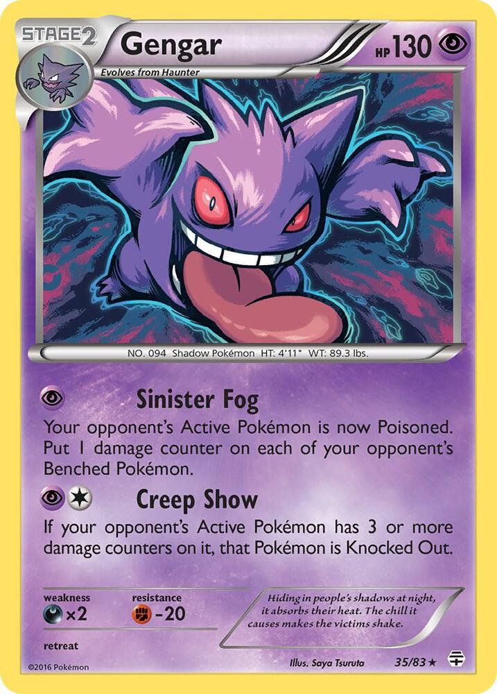 Gengar - 35/83 - Holo Rare