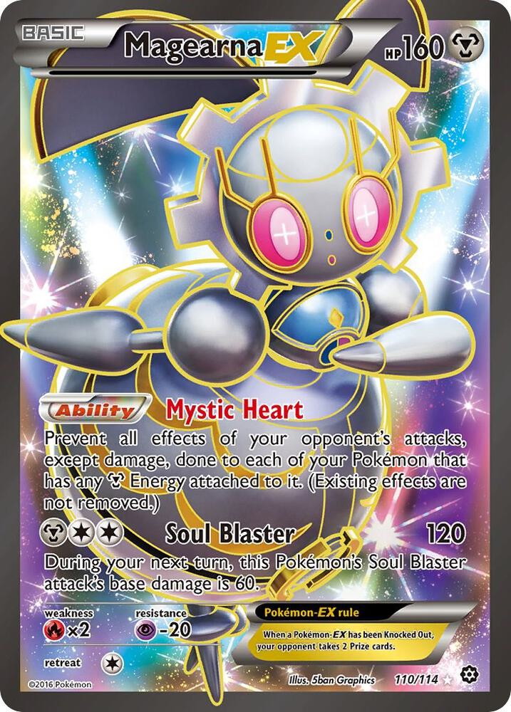 Magearna EX (Full Art) - 110/114 - Ultra Rare