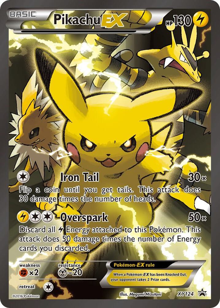 Pikachu EX - XY124 - XY124 - Promo