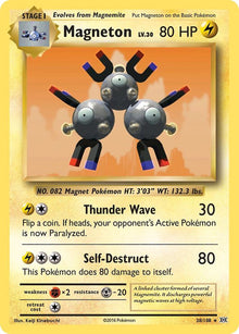Magneton - 38/108 - Holo Rare