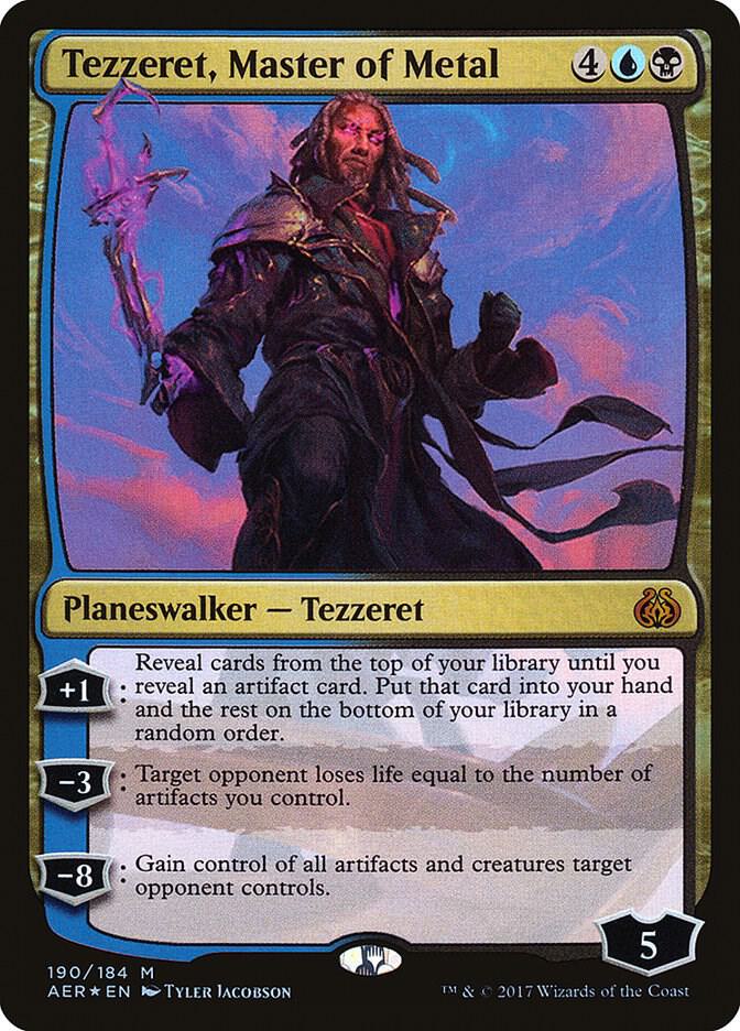 Tezzeret, Master of Metal - 190 - Mythic