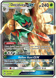 Decidueye GX - 12/149 - Ultra Rare