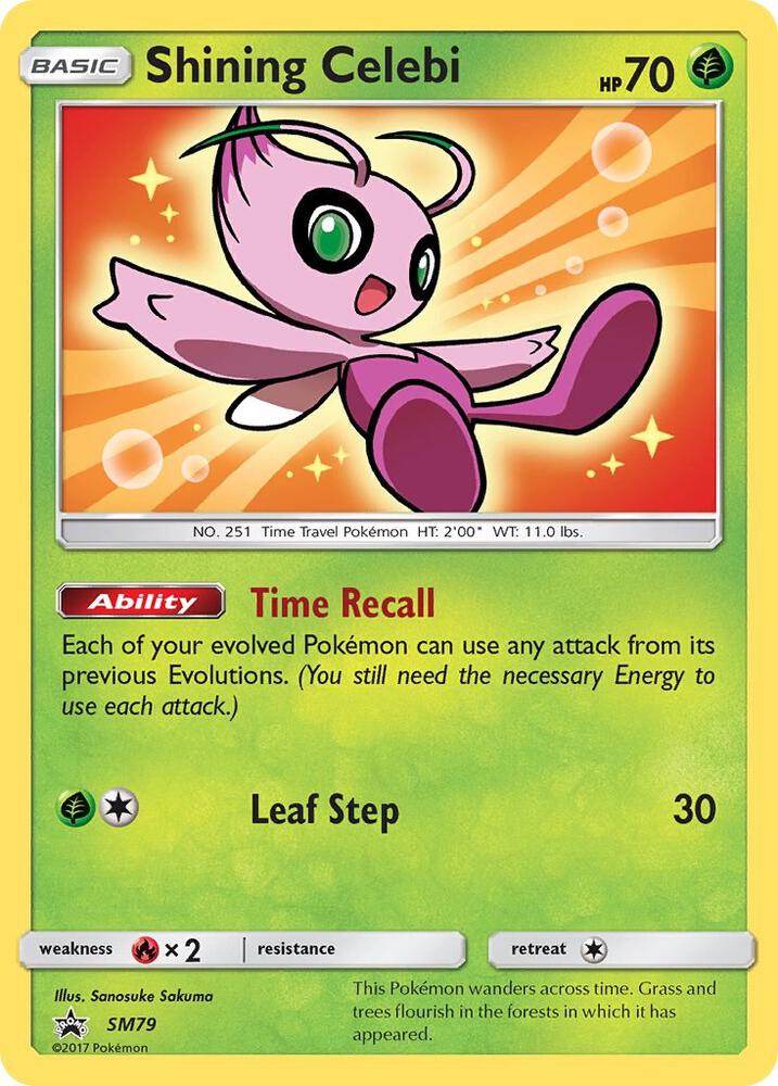 Shining Celebi - SM79 - SM79 - Promo