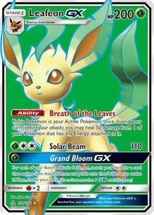 Leafeon GX (Full Art) - 139/156 - Ultra Rare