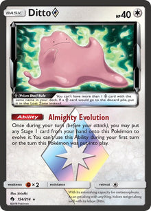 Ditto Prism Star - 154/214 - Prism Rare