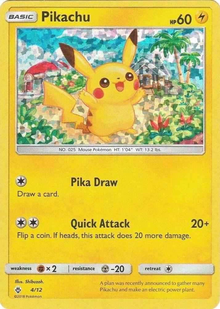 Pikachu - 004/012 - Promo