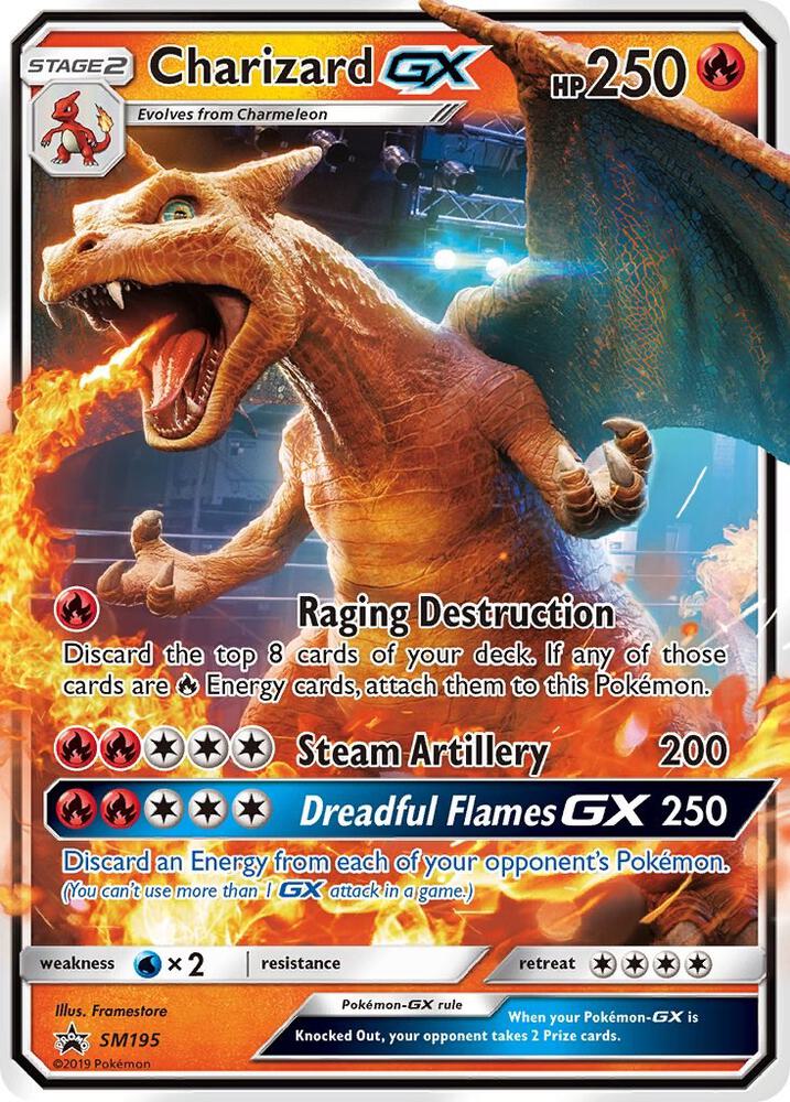 Charizard GX - SM195 - SM195 - Promo