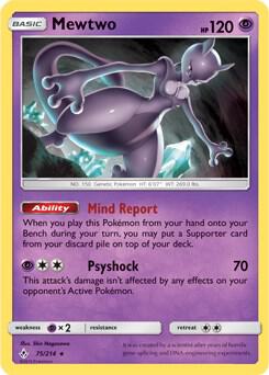 Mewtwo - 075/214 - Holo Rare