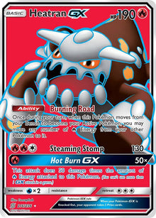 Heatran GX (Full Art) - 216/236 - Ultra Rare