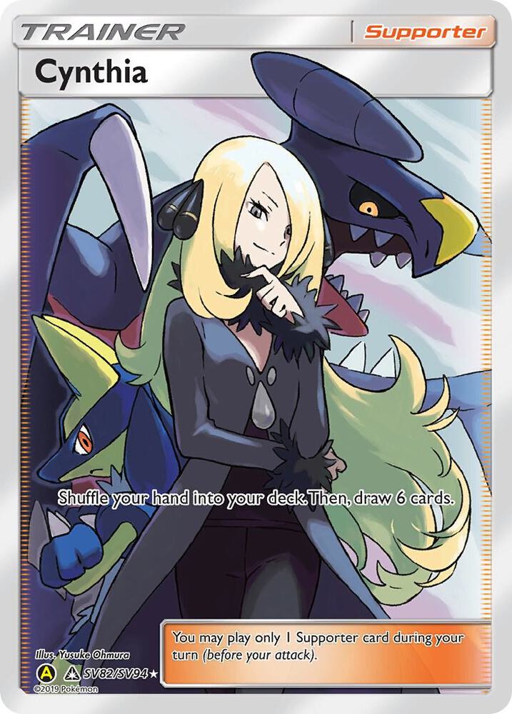 Cynthia - SV82/SV94 - Shiny Holo Rare