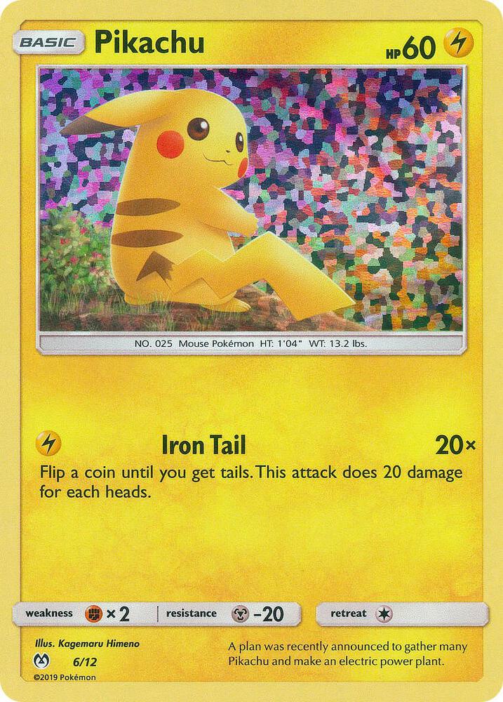 Pikachu - 006/012 - Promo