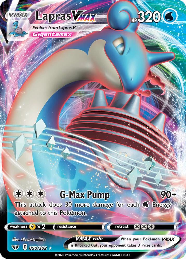 Lapras VMAX - 050/202 - Ultra Rare