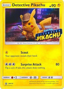 Detective Pikachu - SM170 (Stamped) - SM170 - Promo