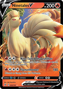 Ninetales V - 026/192 - Ultra Rare
