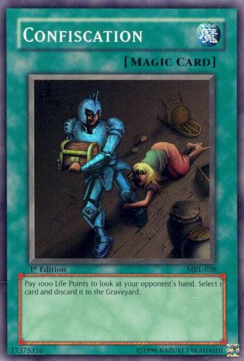 Confiscation - MRL-038 - Super Rare