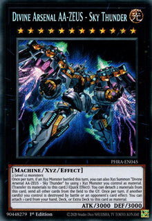 Divine Arsenal AA-ZEUS - Sky Thunder - PHRA-EN045 - Secret Rare