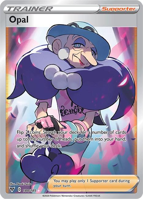 Opal (Full Art) - 184/185 - Ultra Rare