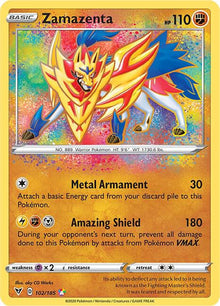 Zamazenta - 102/185 - Amazing Rare