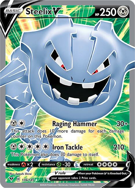 Steelix V (Full Art) - 176/185 - Ultra Rare