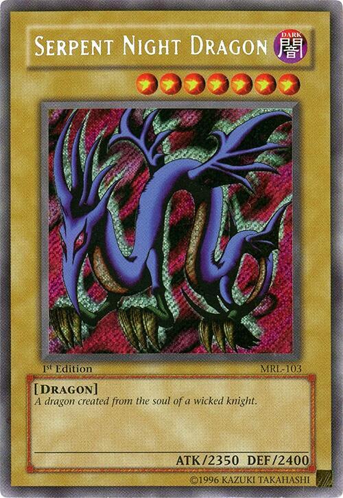 Serpent Night Dragon - MRL-103 - Secret Rare