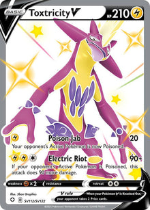 Toxtricity V - SV112/SV122 - Shiny Holo Rare