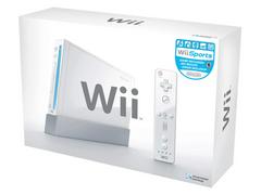 White Nintendo Wii System (Wii)