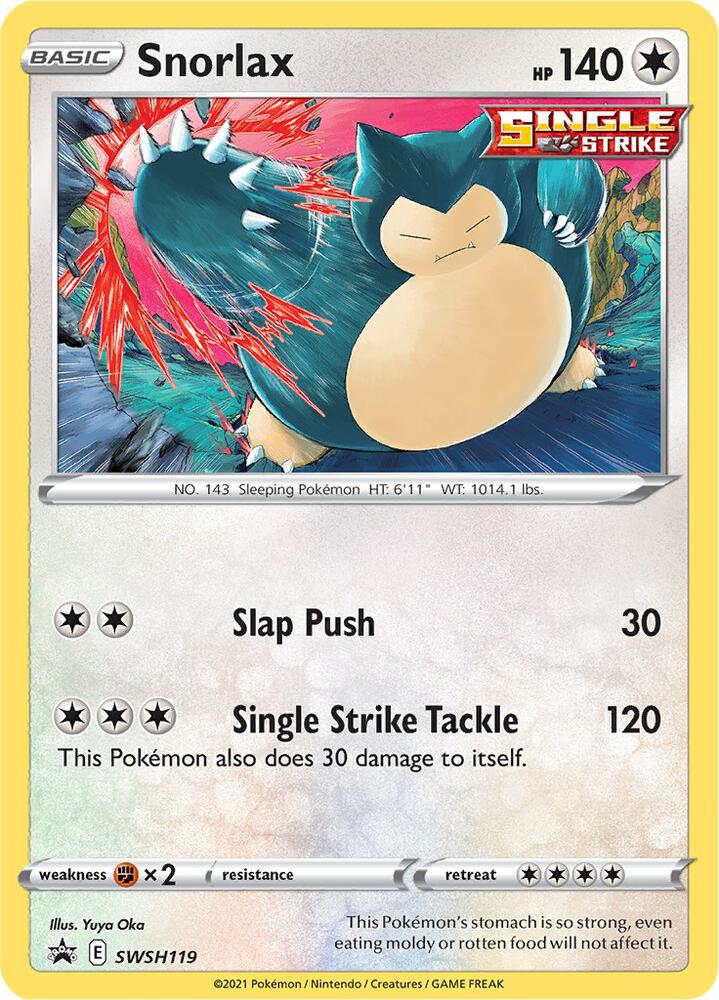 Snorlax - SWSH119 - SWSH119 - Promo