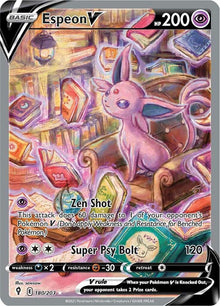 Espeon V (Alternate Full Art) - 180/203 - Ultra Rare