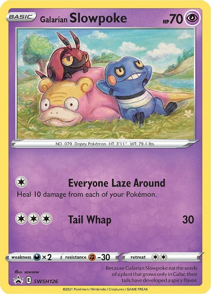 Galarian Slowpoke - SWSH126 - SWSH126 - Promo