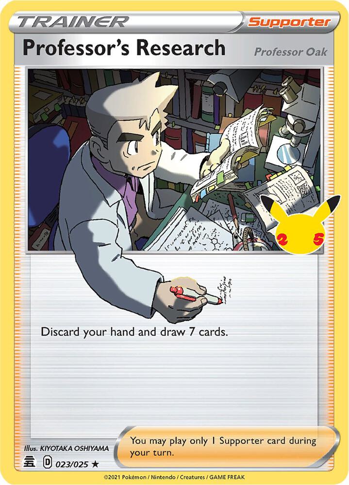 Professor's Research - 023/025 - Holo Rare