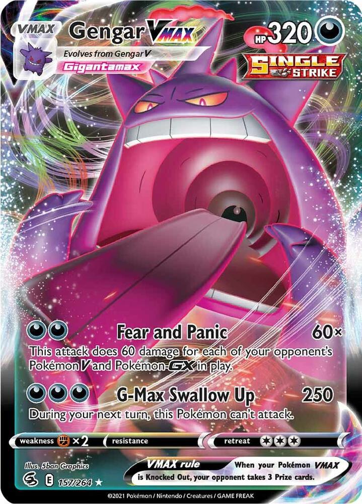 Gengar VMAX - 157/264 - Ultra Rare