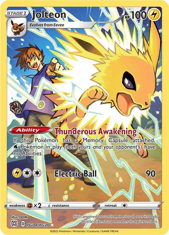Jolteon - TG04/TG30 - Ultra Rare