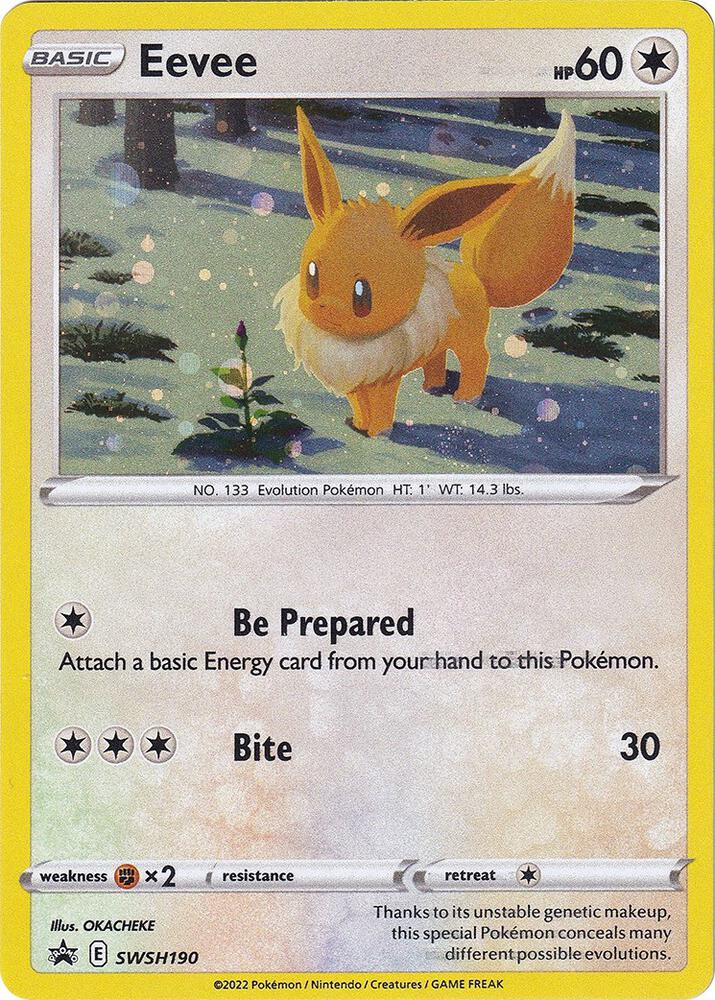 Eevee - SWSH190 - SWSH190 - Promo
