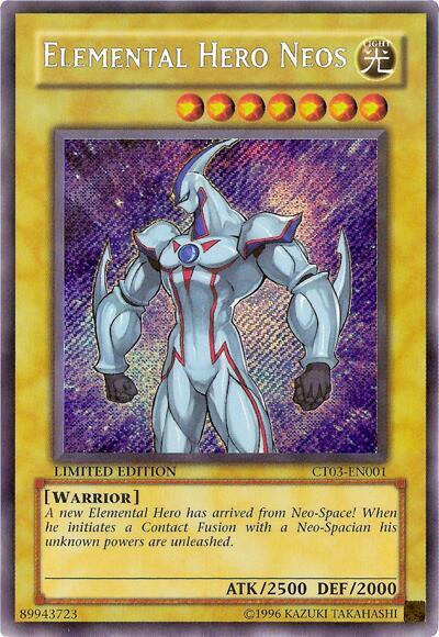 Elemental HERO Neos - CT03-EN001 - Secret Rare