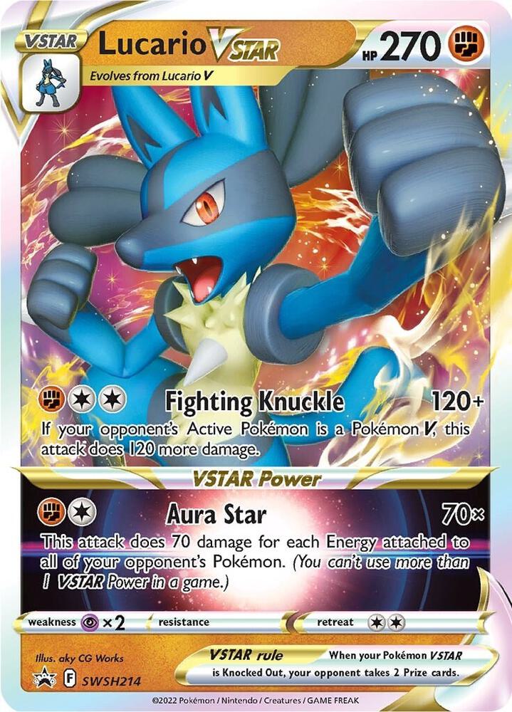 Lucario VSTAR - SWSH214 - SWSH214 - Promo