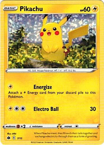 Pikachu - 007/015 - Promo