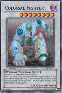 Colossal Fighter (SR) - 5DS1-EN043 - Super Rare