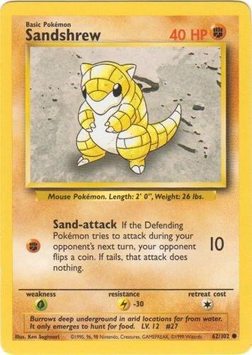 Sandshrew - 062/102 - Common