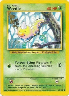 Weedle - 069/102 - Common