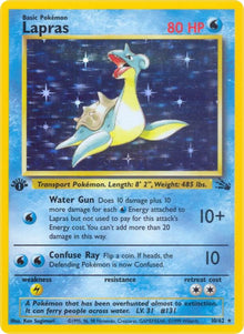 Lapras (10) - 10/62 - Holo Rare