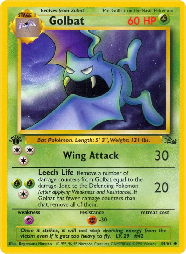 Golbat - 34/62 - Uncommon