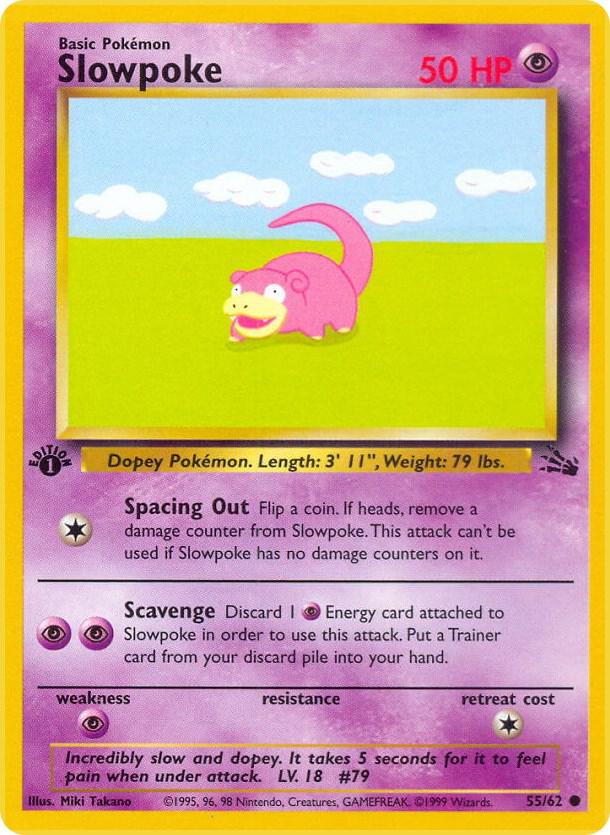 Slowpoke - 55/62 - Common
